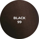 Black color swatch with the text 'BLACK 99' on a white background