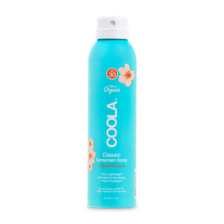 Classic Body SPF 30 Tropical Coconut Sunscreen Spray 6oz