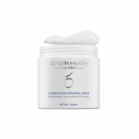 ZO Skin Health Complexion Renewal Pads packaging with visible branding on a white background