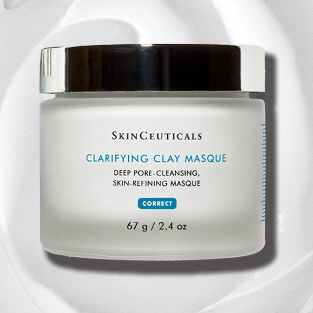 SkinCeuticals Clarifying Clay Masque jar on a white background