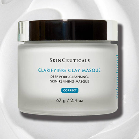 SkinCeuticals Clarifying Clay Masque jar on a white background