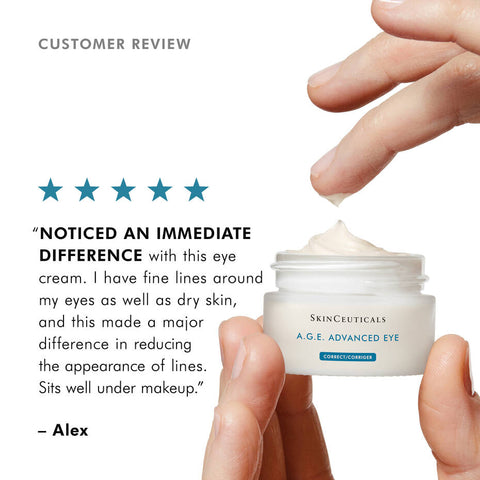 SkinCeuticals A.G.E. Advanced Eye Customer Review.