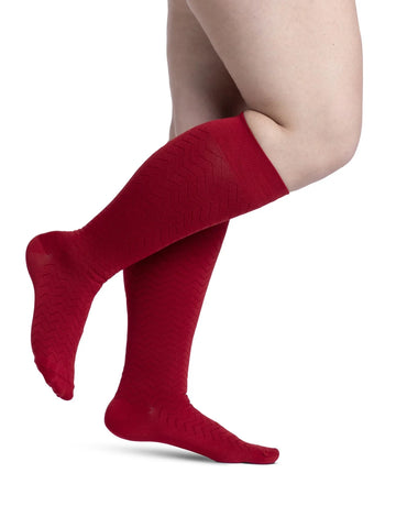 Microfiber Patterns 830 Knee-high 20-30 mmHg