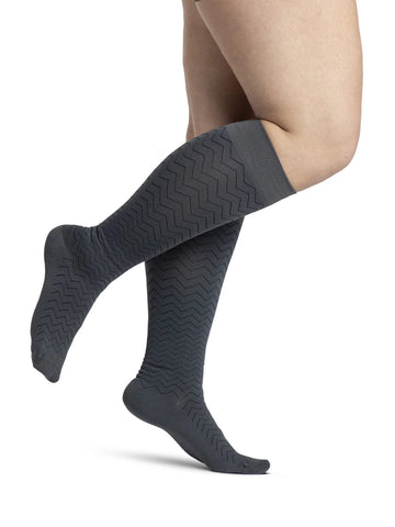 Microfiber Patterns 830 Knee-high 20-30 mmHg