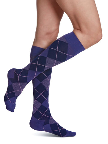 Microfiber Patterns 830 Knee-high 20-30 mmHg