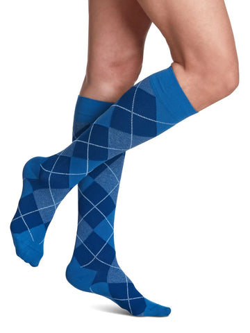 Microfiber Patterns 830 Knee-high 20-30 mmHg