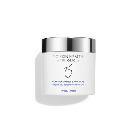 ZO Complexion Renewal Pads jar on a white background